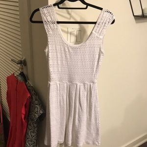 White AQUA dress size S